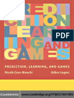 Prediction, Learning, and Games (2006)