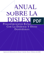 Manual Sobre La Dislexia