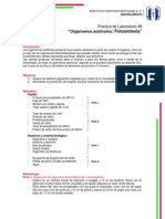 Práctica de Laboratorio 9 Biologia