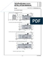 INSTALLATION MANUAL BizhubPRO C6500