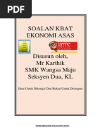 EKONOMI ASAS KERTAS 2