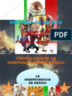 La Independencia de Mexico