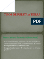 Tipos de Puesta A Tierra