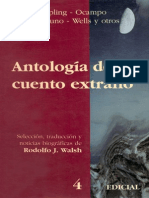 Walsh,.Rodolfo. .Antologia - Del.cuento - Extrano.4