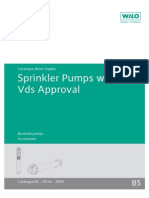B5-Sprinkler Pumps With VDS Approval - 2009