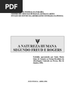 A Natureza Humana Segundo Freud e Rogers