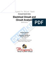 Electrical Circuits and Circuit Analysis