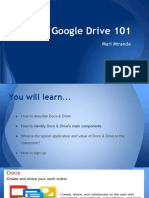 Google Docs 101