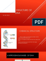 chemical structure of dna