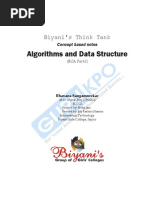 Algorithms and Data Structure