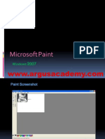 Microsoft Paint: Windows