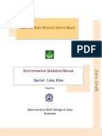 RSPCB Environmental Guidance Manual for Lime Kilns Sector