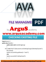 Checking Existing File OR FILE HANDLING