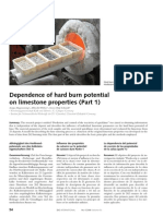Dr S Hogewoning Dependence of Hard Burn Potential on Limestone Properties-Englisch