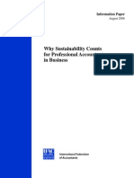 Why Sustainability Counts