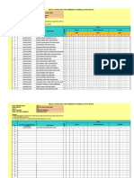 Student Progress Tracking Form for Mathematics Subject