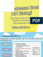 Pembahasan Soal UN Biologi