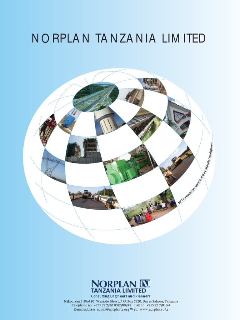 NORPLAN Tanzania Brochure | PDF | Water Resources | Hydropower
