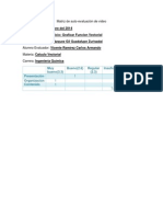 Matriz de Evaluación de Video2