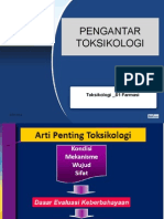 Pengantar Toksikologi