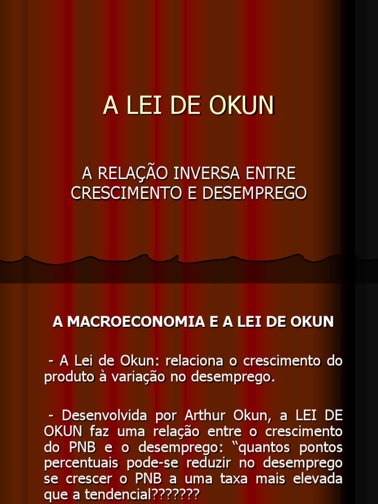 A Lei de Okun | PDF