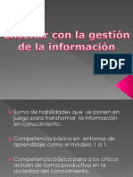 Enseñar con la gestión de la información.ppt