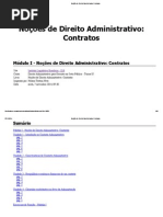 I - Noções de Direito Administrativo_ Contratos