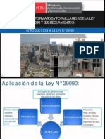 MVCS - Presentación de Formatos y Formularios - Ley 29090