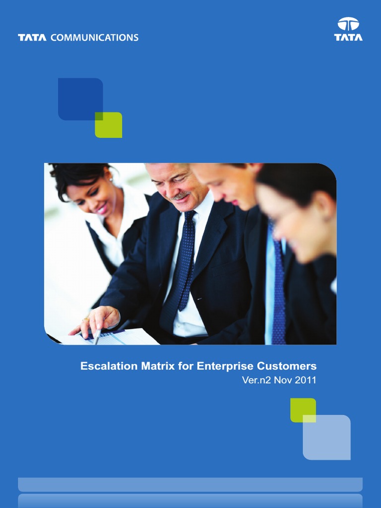 Tata Communications Escalation Matrix PDF