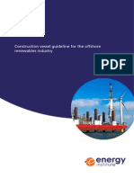 Construction Vessel Guideline For The Offshore Renewables Industry (Published)