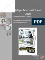 Tugas Fungsi Fungsi Menu Toolbar Ms Excel 2010