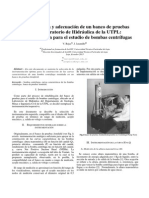Rehabilitación y adecuación de un banco de pruebas en el Laboratorio de Hidráulica de la UTPL: instrumentación para el estudio de bombas centrífugas