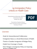 bhuyan ipe lecture- immigration affects on health care oct 22 2014