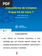 Indicadores de Limpeza
