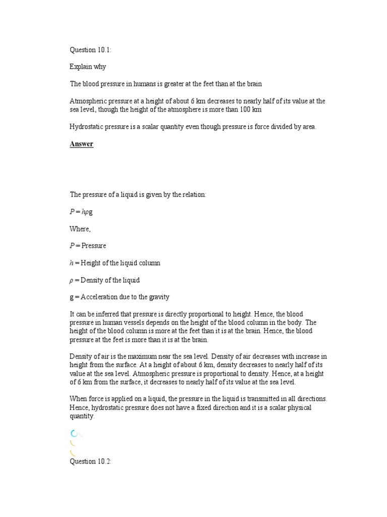 Phy 11 CH 10 | PDF