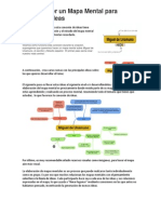 Cómo Hacer Un Mapa Mental para Conectar Ideas