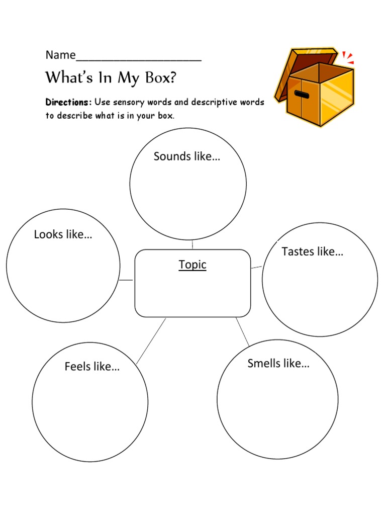 Sensory Descriptions for Box Contents | PDF | Language Arts & Discipline