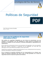 Elementos de las politicas de seguridad