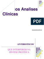 Farmacologia - AULA - Antibióticos de Síntese Proteica