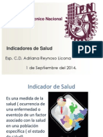 Indicadores de Salud.S.P.