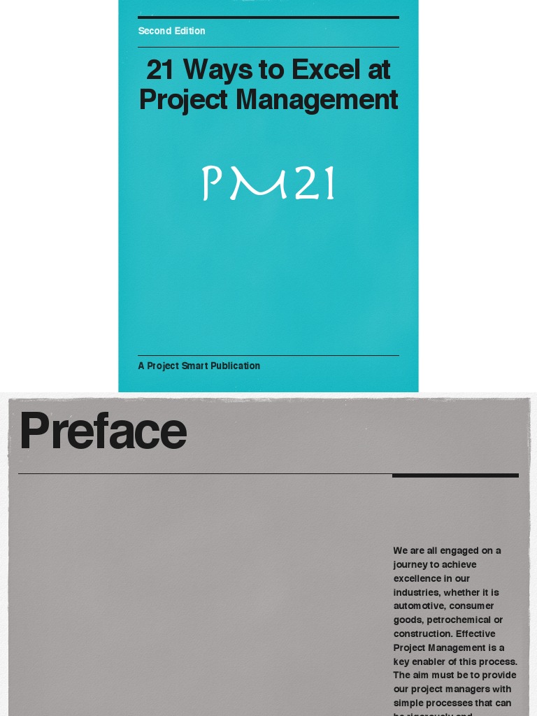 21 Ways To Excel at Project Management | PDF | Software Prototyping ...