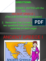 Greece Cornell Notes