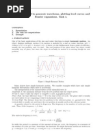 Using MATLAB To Generate Waveforms, Plotting Level Curves and Fourier Expansions. Task 1