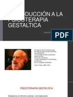 Introducción a La Psicoterapia Gestaltica (1)