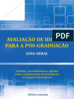 Lanzoni Avaliacao de Idiomas Para a Pos Graduacao Guia Geral