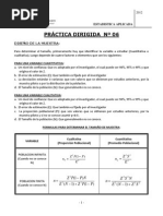 Practica Dirigida #06 - Muestreo