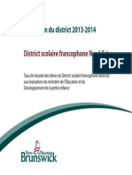 Bulletin District Scolaire Francophone Nord-Est