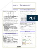 matrices y Determinantes