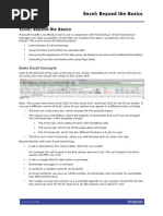 ExcelBasics Handout