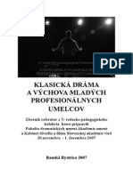 BB Konferencia 2007 Zborník PDF
